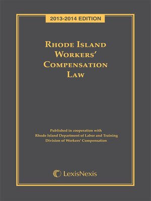 cover image of Rhode Island Workers' Compensation Law